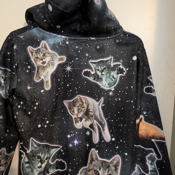 kids cat sweatshirts ,Pullover, Printed, Graphic, Sweatshirt - Picture 2 of 14
